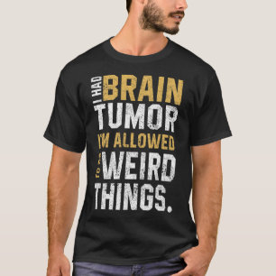 T-shirt Sensibilisation À La Tumeur Cerveau Aneurysme J'Av