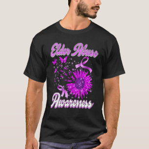 T-shirt Sensibilisation à la violence envers les aînés Vio