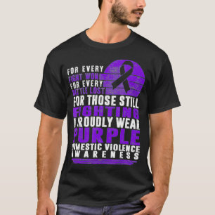 T-shirt Sensibilisation À La Violence Familiale Je Porte F