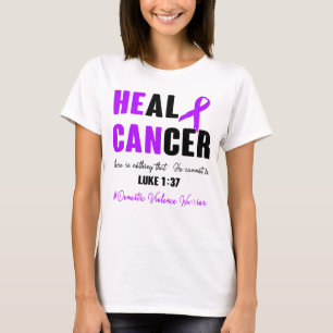 T-shirt Sensibilisation à la violence familiale Ribbon Cad