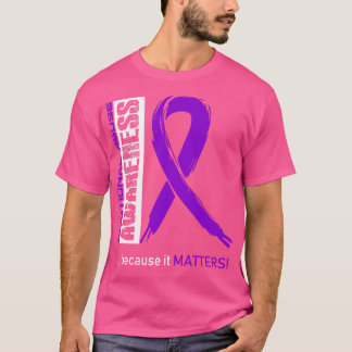 T-shirt Sensibilisation À L'Abus Émotionnel Parce Qu'Il A 