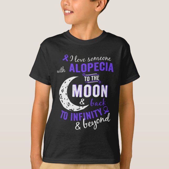 T-shirt Sensibilisation À L'Alopécie Pour Les FemmesMenkid (Devant)