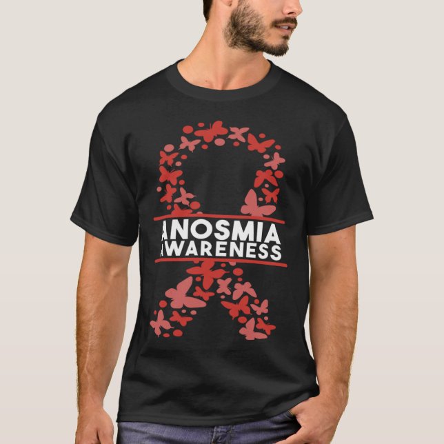 T-shirt Sensibilisation à l'Anosmia (Devant)