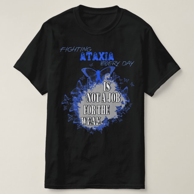 T-shirt Sensibilisation à l'Ataxie22 (Design devant)