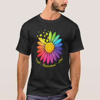 T-shirt Sensibilisation à l'autisme Accepter Comprendre Am