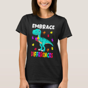 T-shirt Sensibilisation à l'autisme Accepter les différenc