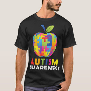 T-shirt Sensibilisation à l'autisme Apple Sensibilisation 