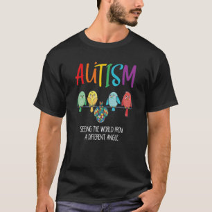 T-shirt Sensibilisation à l'autisme Chouette mignonne Puzz