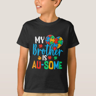 T-shirt Sensibilisation à l'autisme Équipe de soutien pour