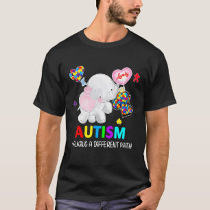 T-shirt Sensibilisation à l'autisme Hommes Femmes Garçons