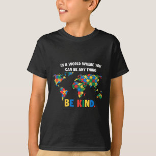 T-shirt Sensibilisation à l'autisme Soyez gentil envers le