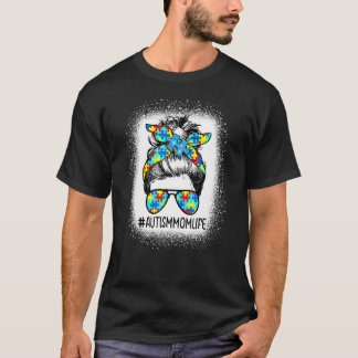 T-shirt Sensibilisation à l'autisme Vie de maman de l'auti