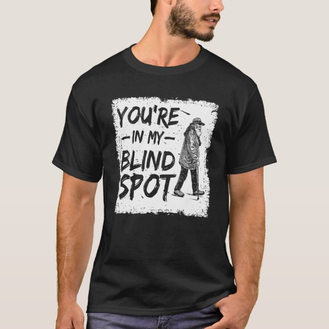 T-shirt Sensibilisation à l'aveuglement des personnes souf (Devant)