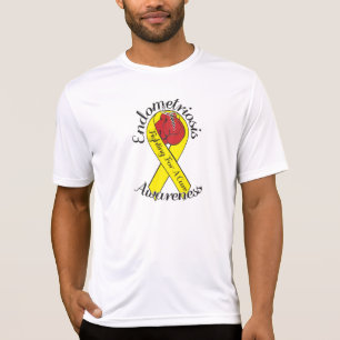 T-shirt SENSIBILISATION À L'ENDOMÉTRIOSE Chemise de spor