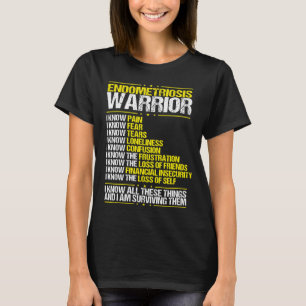 T-shirt Sensibilisation à l'endométriose Je connais Doul