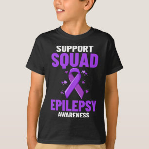 T-shirt Sensibilisation à l'épilepsie Bracelet en ruban vi