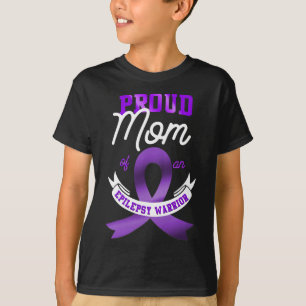 T-shirt Sensibilisation À L'Épilepsie Fier Maman D'Une Epi