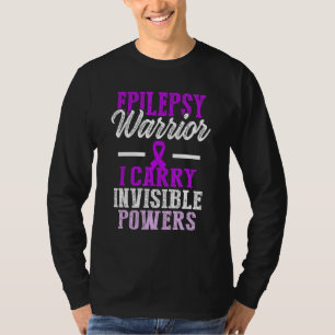 T-shirt Sensibilisation à l'épilepsie Guerrier épileptique
