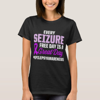 T-shirt Sensibilisation à l'épilepsie Guerrier épileptique