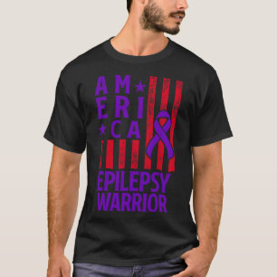 T-shirt Sensibilisation à l'épilepsie Guerrier épileptique