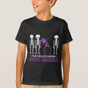 T-shirt Sensibilisation à l'épilepsie Il est bon d'être pe
