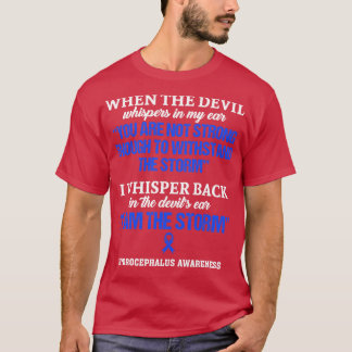 T-shirt Sensibilisation À L'Hydrocéphalie Je Suis La Tempê