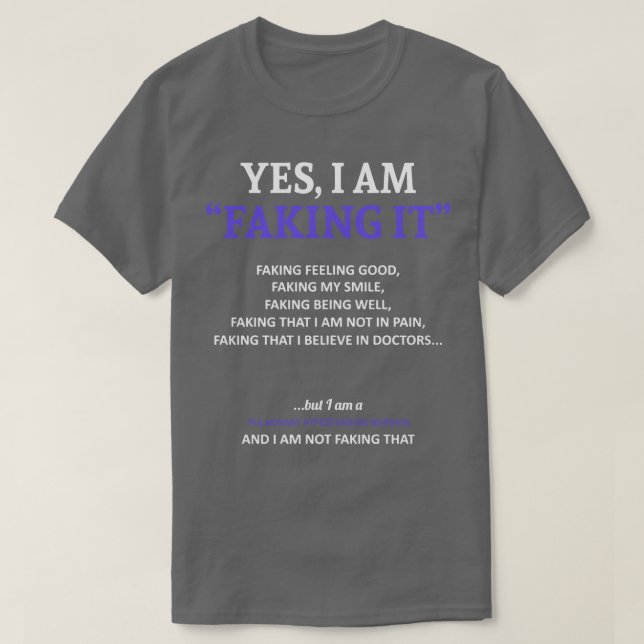T-shirt Sensibilisation À L'Hypertension Pulmonaire Je L'E (Design devant)