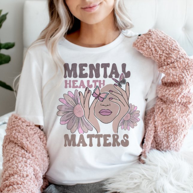 T-shirt Sensibilisation à l'importance de la santé mentale (Créateur téléchargé)