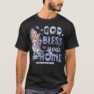 T-shirt Sensibilisation à l'intestin grêle dieu bénisse la