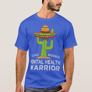 T-shirt Sensibilisation amusante Guerrier de la santé ment