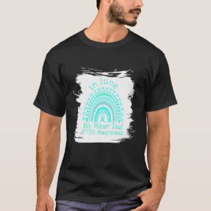 T-shirt Sensibilisation Arc-En-Ciel En Juin Nous Portons T
