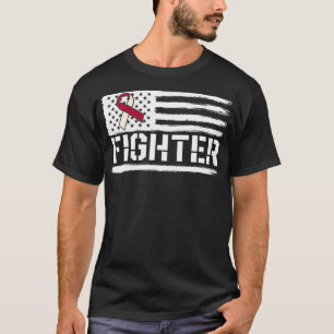 T-shirt Sensibilisation au cancer buccal Tête de tonneau 