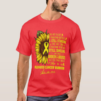 T-shirt Sensibilisation au cancer chez les enfants Elle es