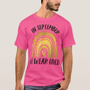 T-shirt Sensibilisation au cancer chez les enfants En Sept