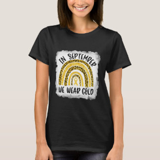 T-shirt Sensibilisation au cancer chez les enfants En Sept
