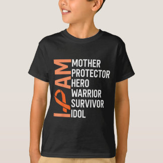 T-shirt Sensibilisation au cancer de la leucémie mère héro