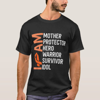 T-shirt Sensibilisation au cancer de la leucémie mère héro