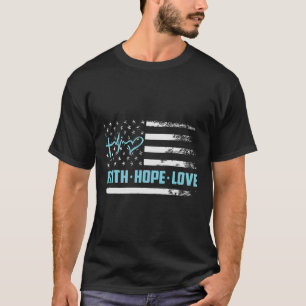 T-shirt Sensibilisation au cancer de la prostate American