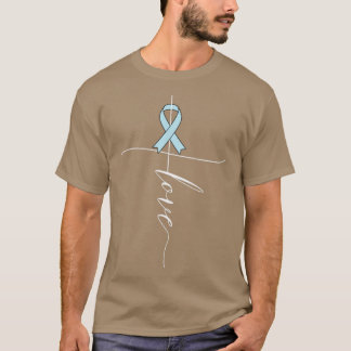 T-shirt Sensibilisation au cancer de la prostate Amour Ble