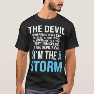 T-shirt Sensibilisation au cancer de la prostate Bleu Ruba