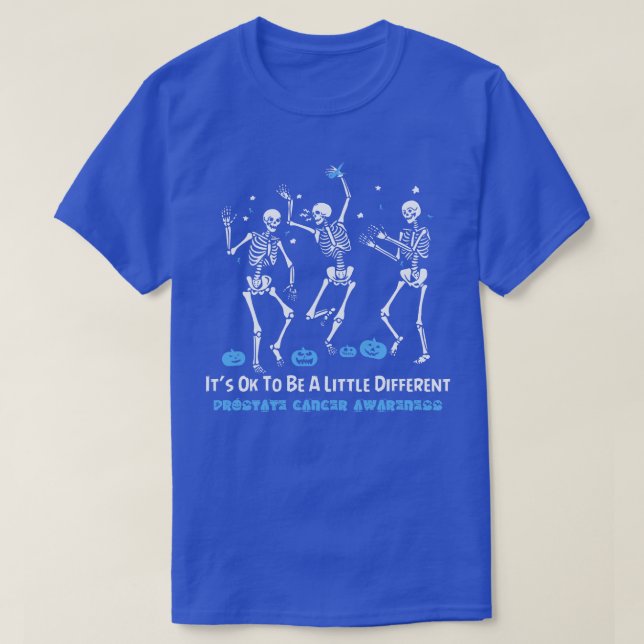 T-shirt Sensibilisation Au Cancer De La Prostate Il Est Ok (Design devant)
