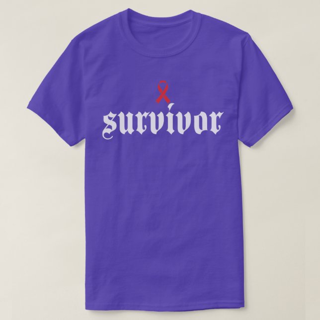 T-shirt Sensibilisation au cancer de l'endométrie Ruban de (Design devant)