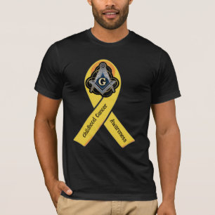 T-shirt Sensibilisation au cancer de l'enfance à la franc-