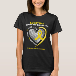 T-shirt Sensibilisation Au Cancer De L'Enfance En Mémoire