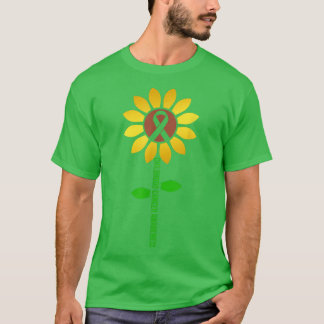 T-shirt Sensibilisation au cancer de l'enfance Fleur de so