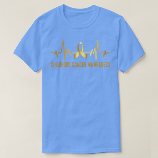 T-shirt sensibilisation au cancer de l'enfance septembre c (Design devant)