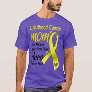 T-shirt Sensibilisation au cancer de l'enfant Cancer de l'