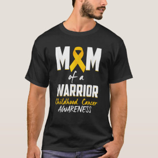 T-shirt Sensibilisation au cancer de l'enfant Papa d'un gu