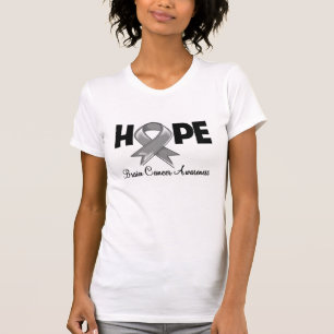 T-shirt Sensibilisation au cancer du cerveau de l'espoir