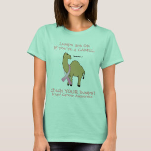 T-shirt Sensibilisation au cancer du chameau